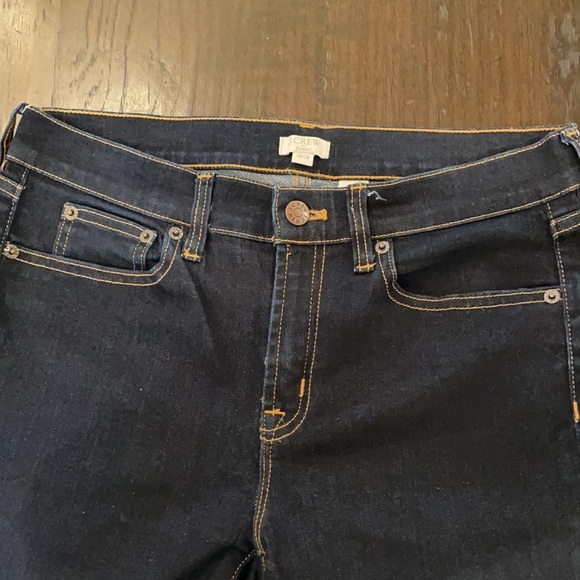 J Crew Skinny Dark Blue Jeans, size 28 - Picture 5 of 8